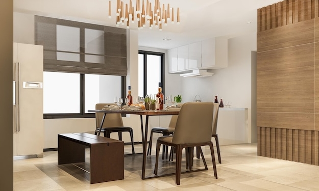 Варианты дизайн проектов кухни гостиной