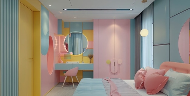 Дизайн спальни как поставить шкаф