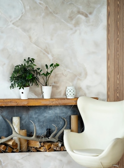 Как украсить стену в гостиной дизайн