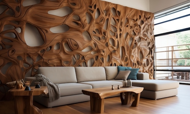 Дизайн гостиной как подобрать обои