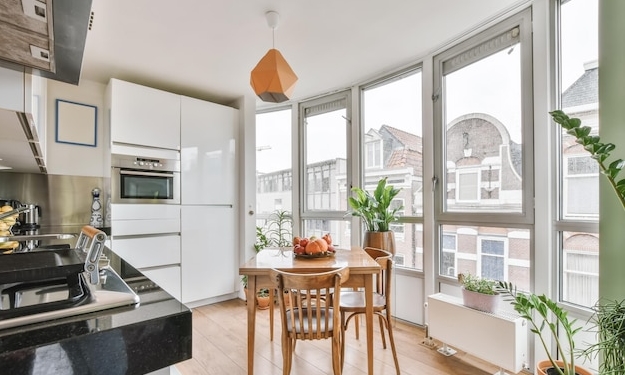 Как объединить балкон с кухней фото дизайн