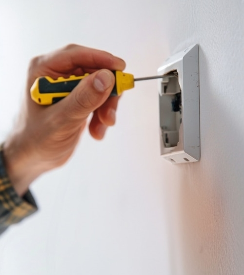 Монтаж розетки с заземлением цена