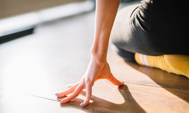 Виниловый паркет укладка