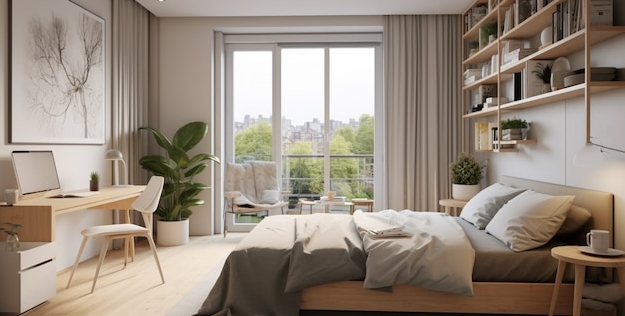 Дизайн лоджии как спальни фото