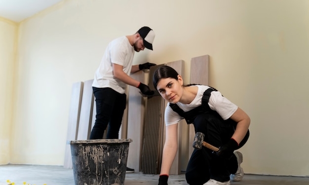 При укладке линолеума отступ от стены какой